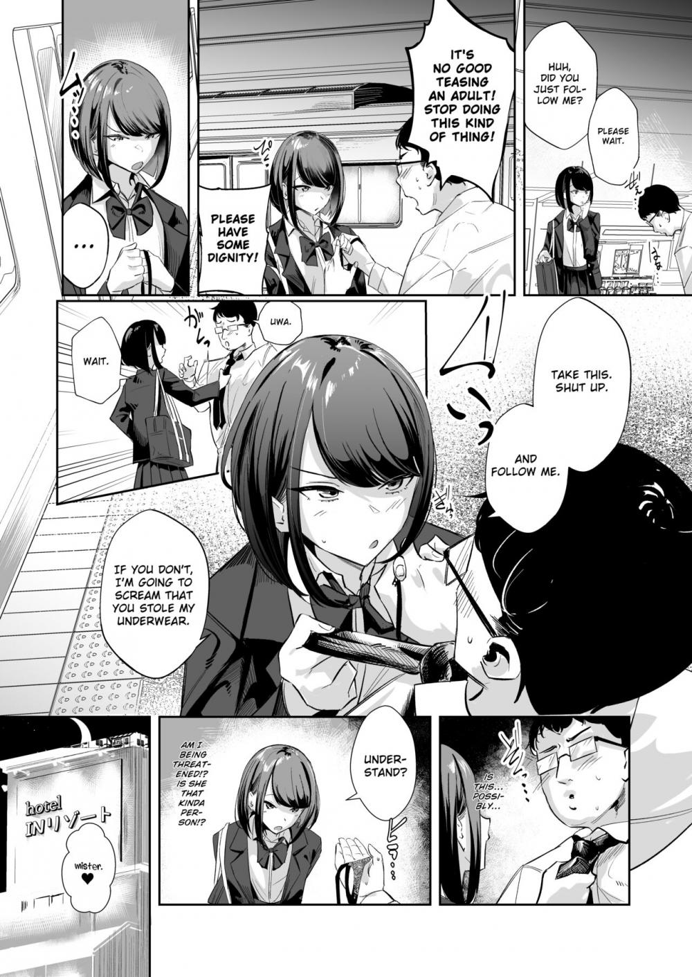 Hentai Manga Comic-You're Staring-Read-6